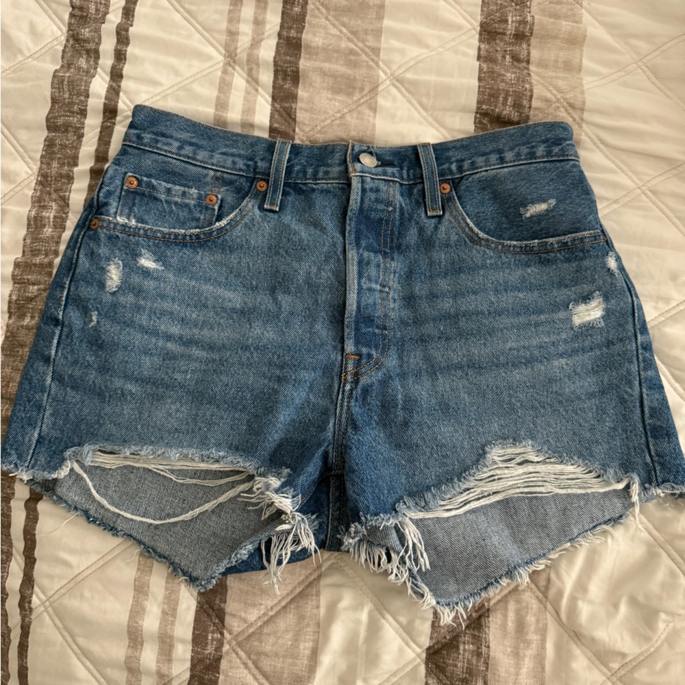 Levi's 501 Blue Jean Shorts